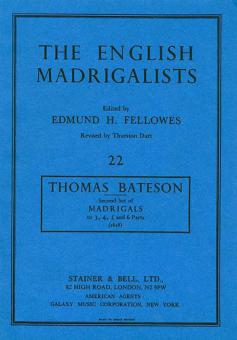 Second Set Of Madrigals 