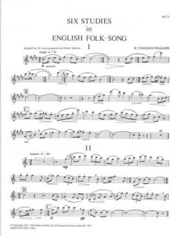 Six Studies in English Folk Song 