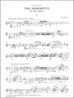 Two Impromptus 