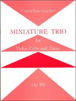 Miniature Trio, Op. 81 