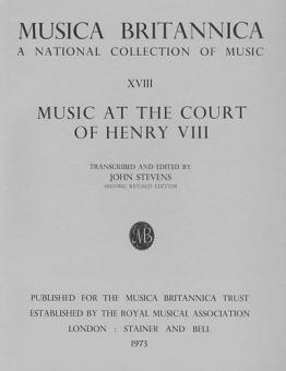 Music At The Court Of Henry VIII 