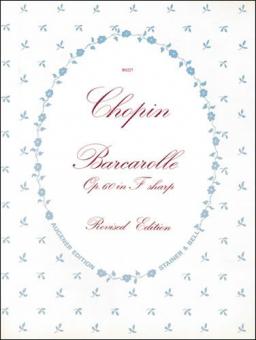 Barcarolle in F Sharp, Op. 60 