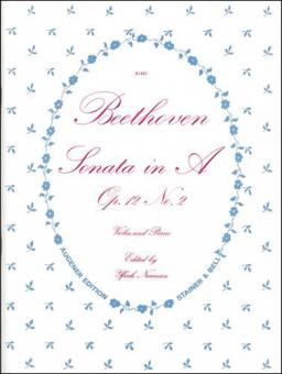 Sonata In A, Op. 12, No. 2 With Piano 