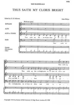 Thus Saith My Cloris Bright 