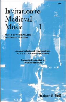 Invitation To Medieval Music Book 1 