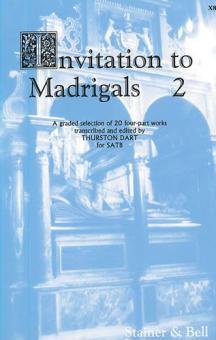 Invitation To Madrigals Book 2 