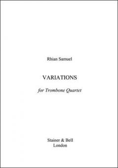 Variations For Trombone Quartet 