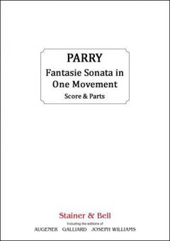 Fantasie Sonata In One Movement 