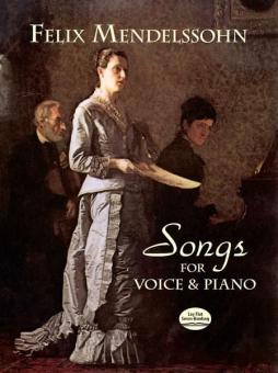 Mendelssohn Songs For Voice & Piano 