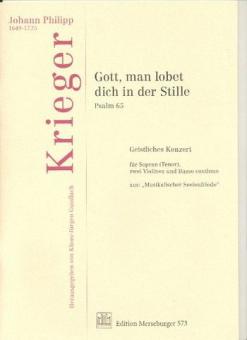 Gott, man lobet dich in der Stille (Psalm 65) 