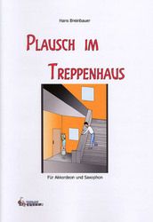 Plausch im Treppenhaus 