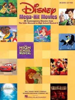 Disney Mega Hit Movies (Easy Piano) 