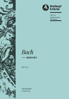 Messe in F-Dur BWV 233 