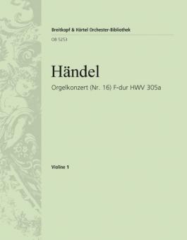 Orgelkonzert Nr. 16 F- HWV 305a 