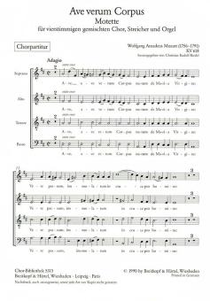 Ave verum Corpus KV 618 