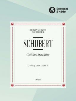 Gott im Ungewitter op. post. 112/1 D 985 