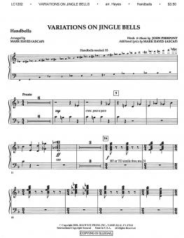 Variations On Jingle Bells Turtle Creek Chorale Series 