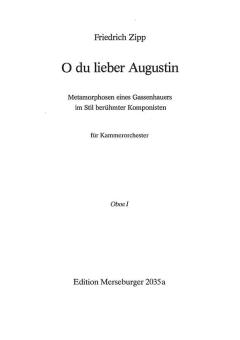 O du lieber Augustin 