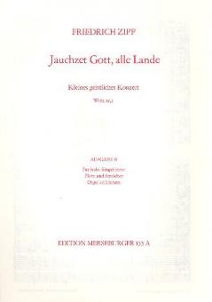 Jauchzet Gott alle Lande, Werk 38/2 