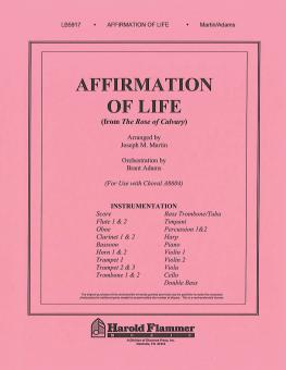 Affirmation Of Life From The Rose Of Calvary 