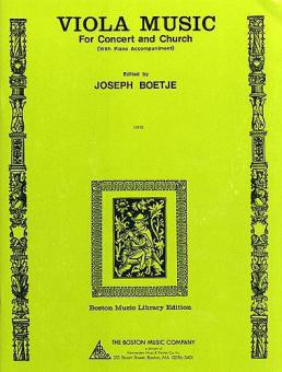 Viola Music For Concert And Church 