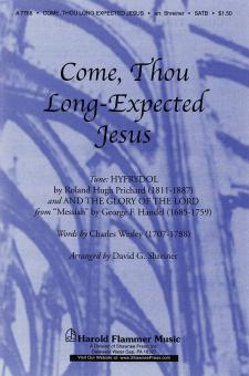 Come, Thou Long Expected Jesus 