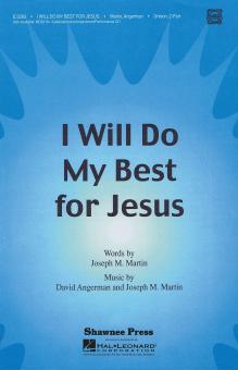 I Will Do My Best For Jesus (Unison, 2-Part) 