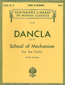 School Of Mechanism Op. 74 