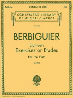 18 Exercises or Etudes for Flute 