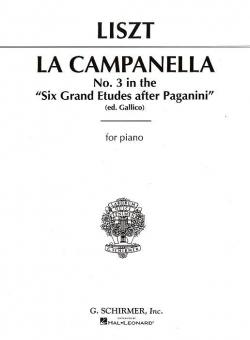 La Campanella (No.3 from 'Six Etudes After Paganini') 
