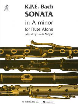 Sonata in A Minor for Solo Flute 