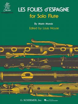 Marais Les Folies Despagne Solo Flute 
