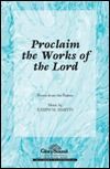 Proclaim The Works of The Lord 
