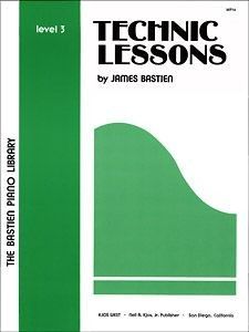 Bastien Piano Library: Technic Lessons Level 3 