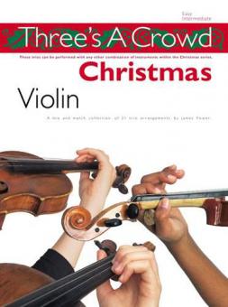 Three's A Crowd Christmas Violin 