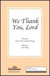 We Thank You, Lord 