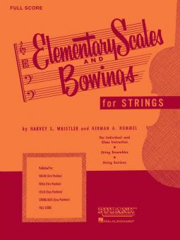 Elementary Scales and Bowings for Strings 