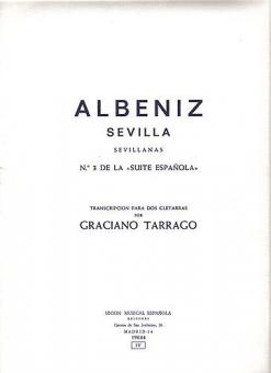 Albeniz Sevilla Sevillanas 