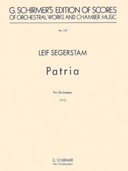 Patria for Orchestra (1973) No. 132 