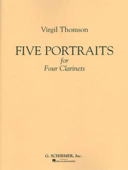5 Portraits For 4 Clarinets 