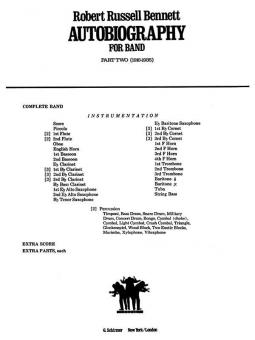 Autobiography for Band Part 2 