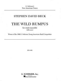 The Wild Rumpus Concert Band Score 