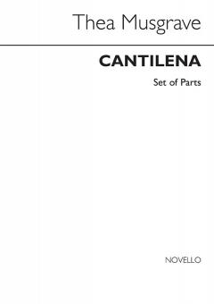 Cantilena For Oboe Quartet 