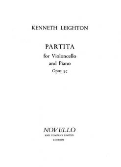 Partita For Cello And Piano Op. 35 