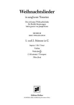 Weihnachtslieder in sangbaren Tonarten 