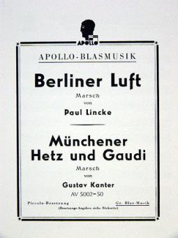 Berliner Luft / Münchener Hetz und Gaudi 