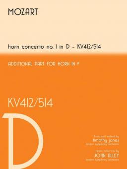 Concerto No. 1 in D KV 412/514 for Horn and Orchestra 