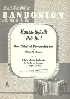 Konzertmusik Heft 1 