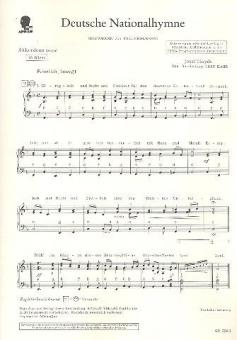 Deutsche Nationalhymne / Wir treten zum Beten! / Gott grüße Dich! 