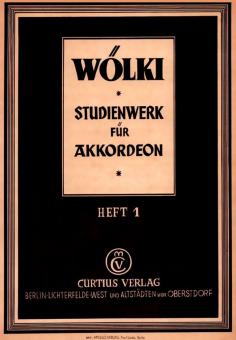 Das Studienwerk für Akkordeon Heft 1 
